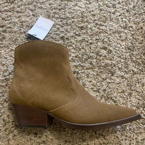 MANGO suede boots